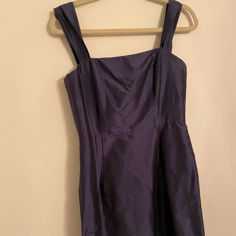 Navy blue cocktail dress